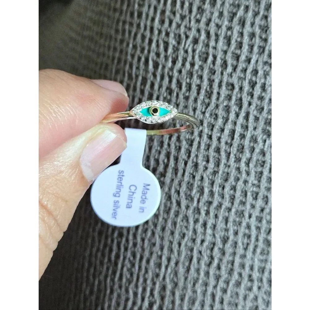 isabella m. Dainty Evil😈 Eye👁️ Ring💍